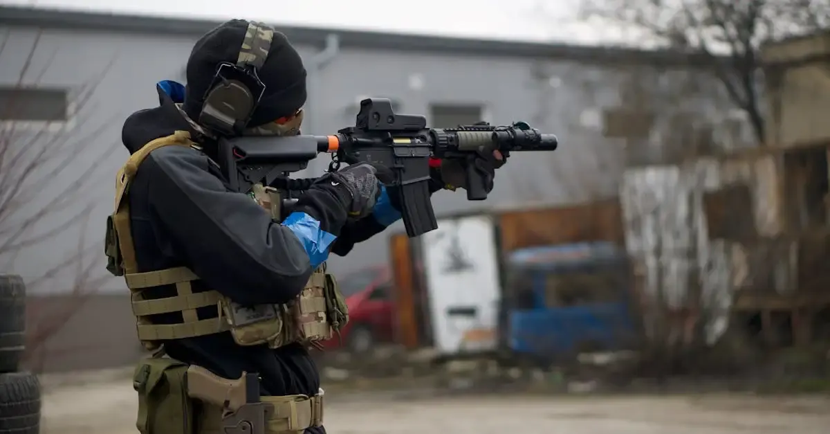 Airsoft fotografie