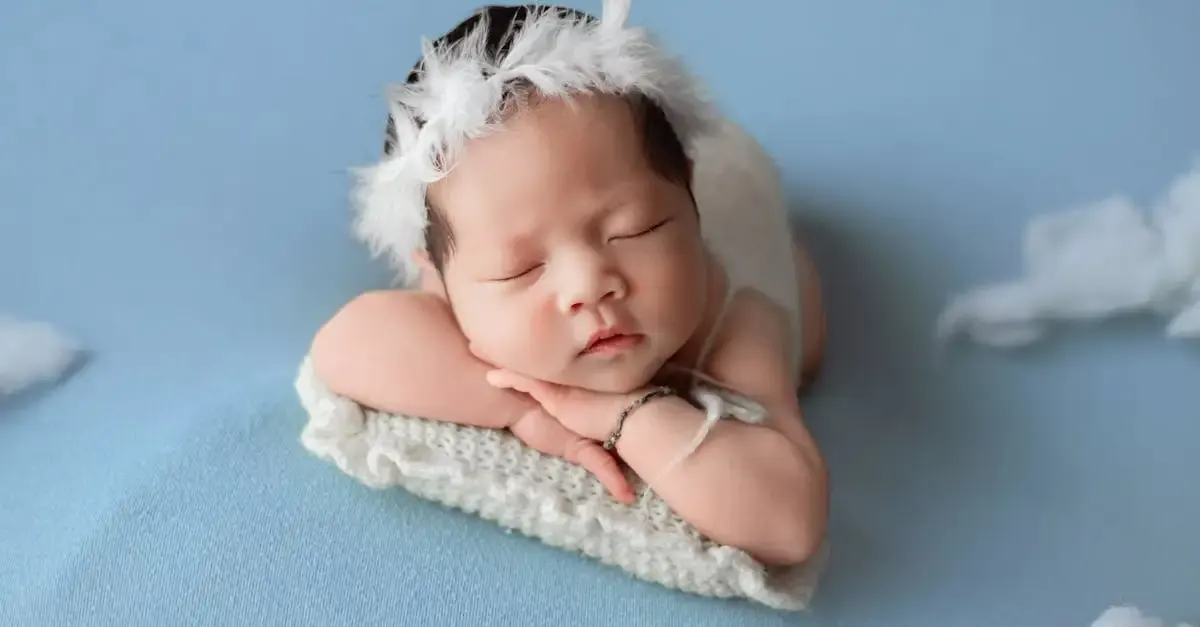 Baby wrap fotografie