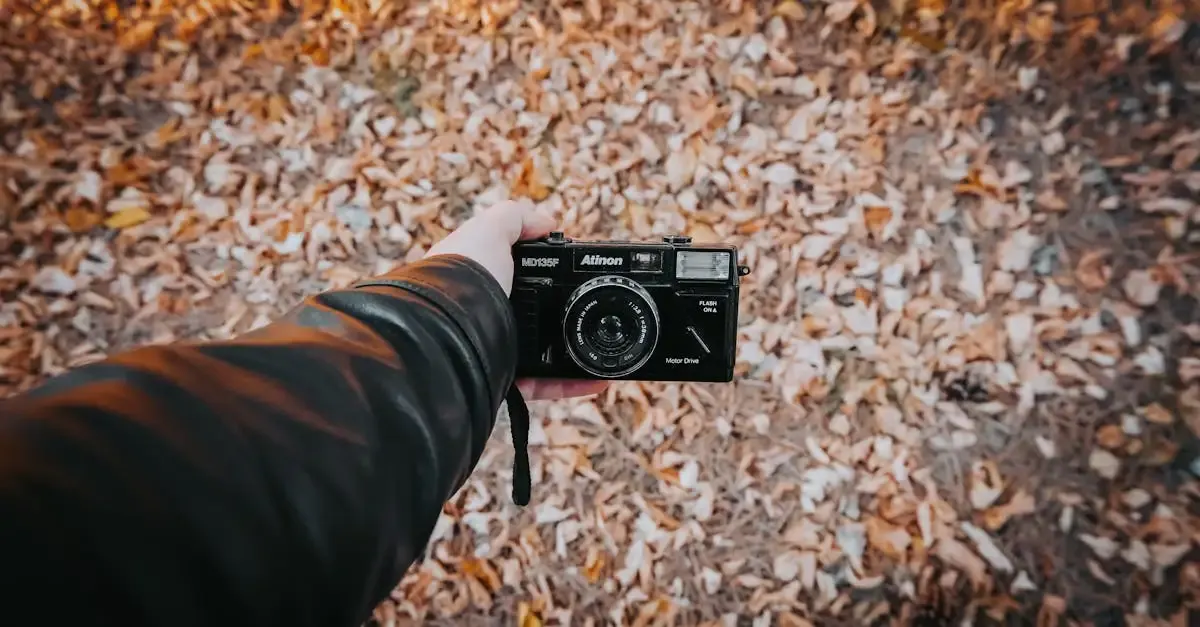 Analog fotografie kamera