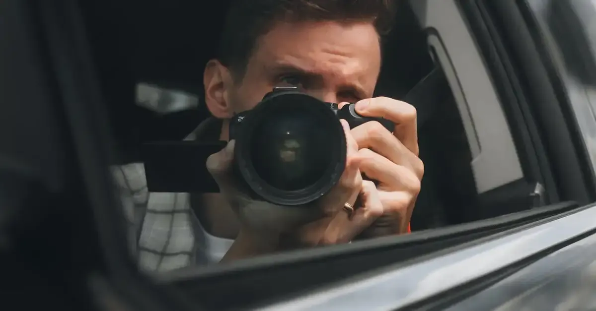 Fotografie mit spiegel