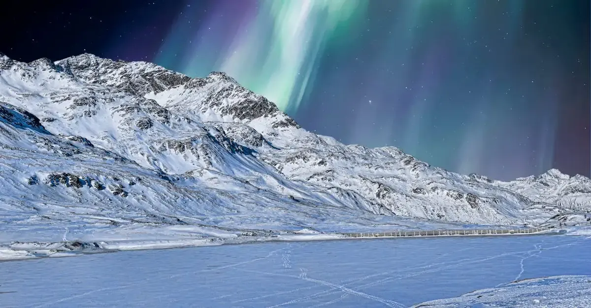 Polarlicht fotografie