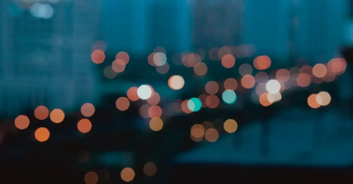 Lichtpunkte fotografie