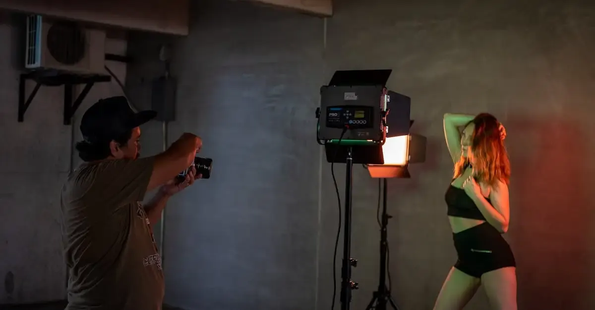 Sedcard fotografie