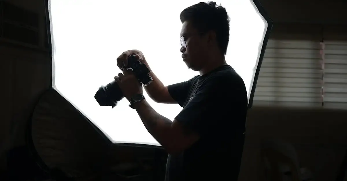 Softbox fotografie