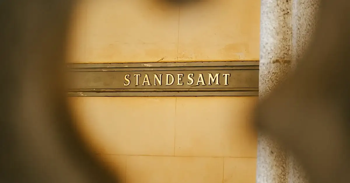 Standesamt fotografie