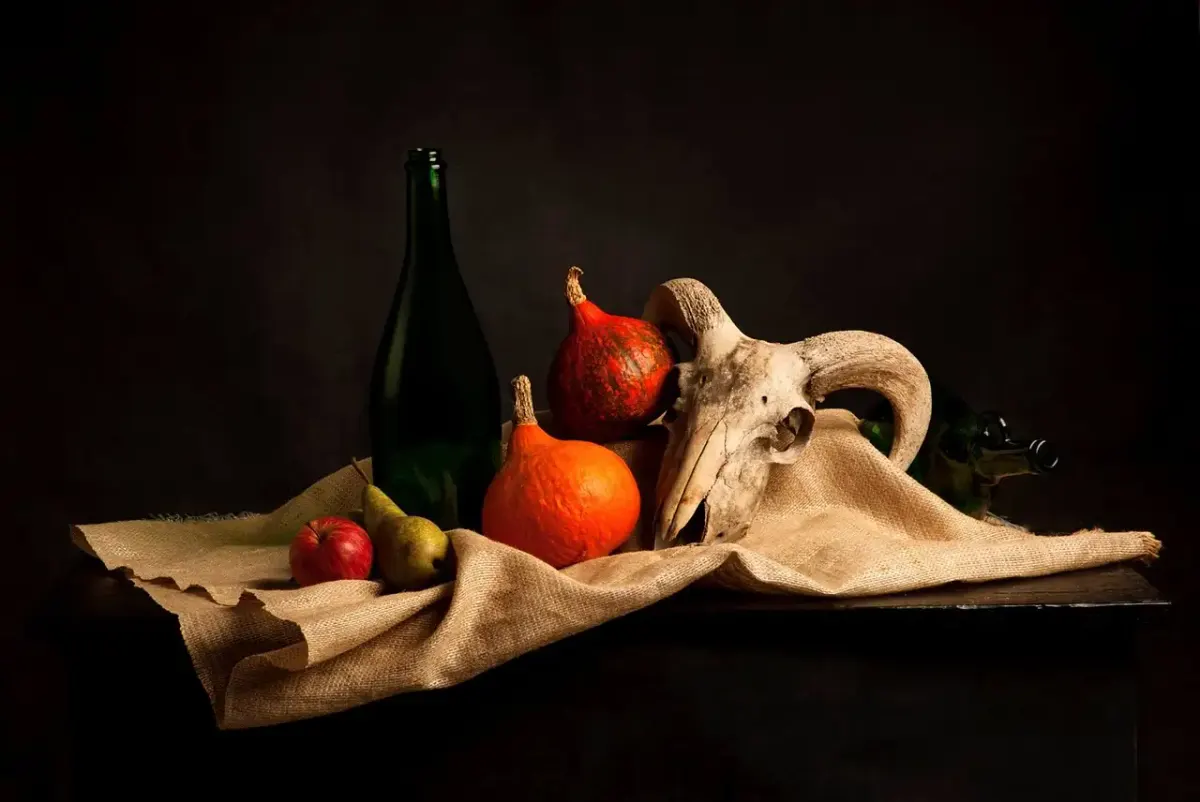 Vanitas stillleben fotografie